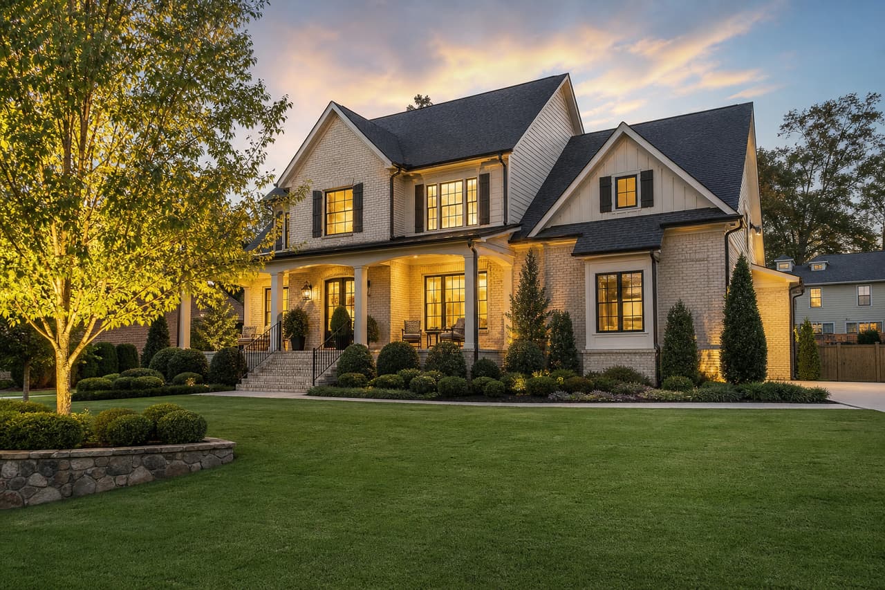 Lanier Homes Realty website preview